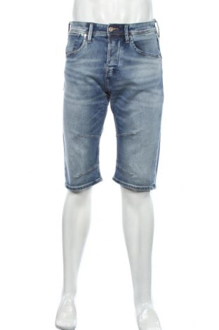 Ανδρικό κοντό παντελόνι Jack & Jones, Μέγεθος S, Χρώμα Μπλέ, 81% βαμβάκι, 18% πολυεστέρας, 1% ελαστάνη, Τιμή 23,12 €