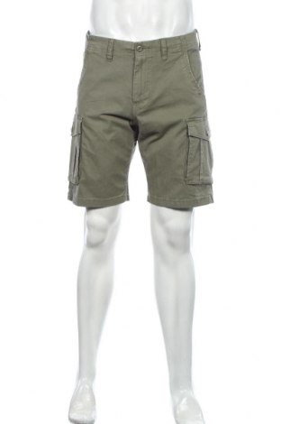 Мъжки къс панталон Jack & Jones, Размер M, Цвят Зелен, 98% памук, 2% еластан, Цена 48,30 лв.