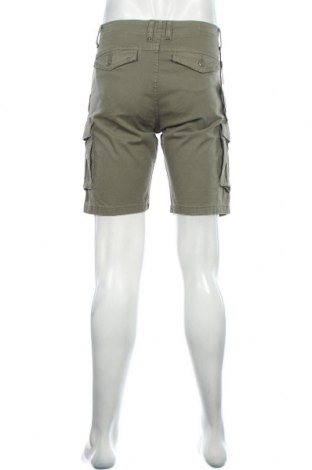 Мъжки къс панталон Jack & Jones, Размер S, Цвят Зелен, 98% памук, 2% еластан, Цена 27,60 лв.