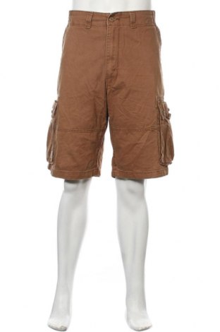 Мъжки къс панталон Levi's, Размер XL, Цвят Кафяв, Памук, Цена 39,90 лв.