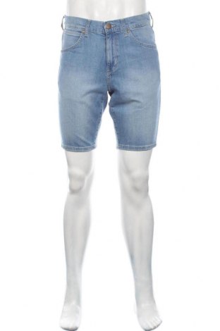 Herren Shorts Wrangler, Größe S, Farbe Blau, 99% Baumwolle, 1% Elastan, Preis 53,19 €