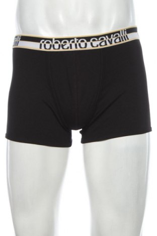 Мъжки комплект Roberto Cavalli Underwear, Размер L, Цвят Черен, 95% памук, 5% еластан, Цена 83,85 лв.