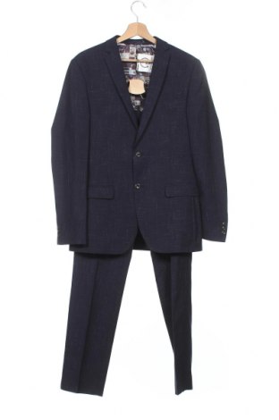 Pánsky oblek  Ben Sherman, Veľkosť M, Farba Modrá, 76% polyester, 24% viskóza, Cena  89,54 €