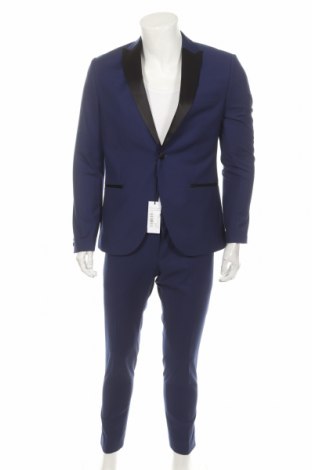 Pánsky oblek  Isaac Dewhirst, Veľkosť M, Farba Modrá, 79% polyester, 41% viskóza, Cena  49,18 €