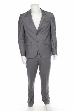 Мъжки костюм Sinequanone, Размер L, Цвят Сив, 75% полиестер, 25% вискоза, Цена 366,75 лв.