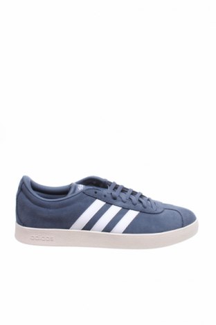 Herrenschuhe Adidas, Größe 44, Farbe Blau, Echtes Wildleder, Preis 73,06 €