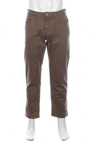 Мъжки панталон C&A, Размер L, Цвят Кафяв, 98% памук, 2% еластан, Цена 51,35 лв.