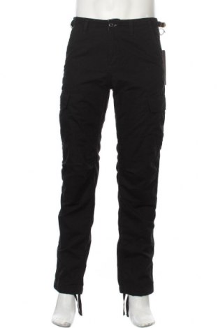 Мъжки панталон Carhartt, Размер S, Цвят Черен, Памук, Цена 132,30 лв.