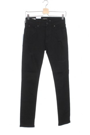 Pánské kalhoty  Jack & Jones, Velikost XS, Barva Černá, 99% bavlna, 1% elastan, Cena  904,00 Kč