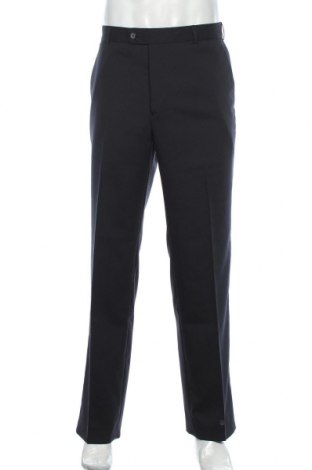 Pánské kalhoty  Montego, Velikost L, Barva Modrá, 52% polyester, 45% vlna, 3% elastan, Cena  558,00 Kč
