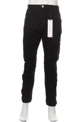 Pantaloni de bărbați Pegador, Mărime L, Culoare Negru, 98% bumbac, 2% elastan, Preț 275,82 Lei