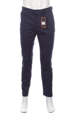 Pantaloni de bărbați Scotch & Soda, Mărime M, Culoare Albastru, 98% bumbac, 2% elastan, Preț 527,30 Lei