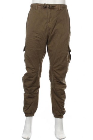 Pantaloni de bărbați Urban Classics, Mărime XXL, Culoare Maro, Bumbac, Preț 158,22 Lei