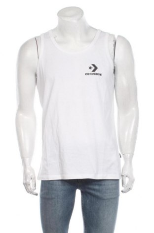 Ανδρική αμάνικη μπλούζα Converse, Μέγεθος M, Χρώμα Λευκό, Βαμβάκι, Τιμή 21,29 €