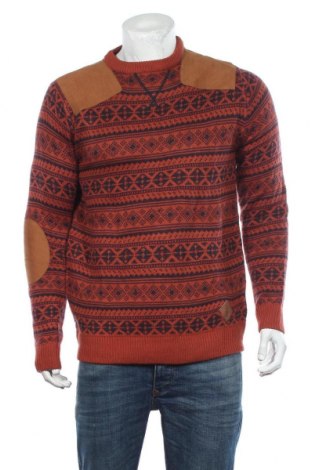 Мъжки пуловер Soulstar, Размер L, Цвят Оранжев, Акрил, Цена 25,20 лв.