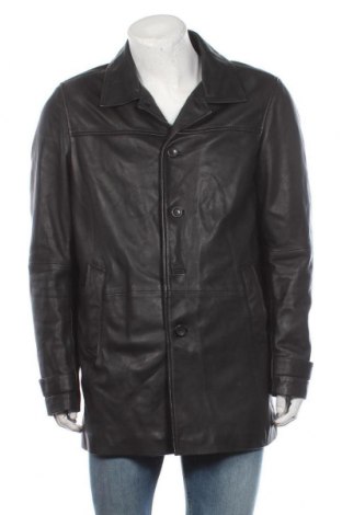 Pánský kožený kabát  SERGE PARIENTE, Velikost XL, Barva Černá, Pravá kůže, Cena  3 901,00 Kč