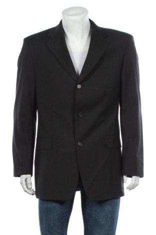 Ανδρικό σακάκι Hugo Boss, Μέγεθος L, Χρώμα Μαύρο, Μαλλί, Τιμή 90,31 €