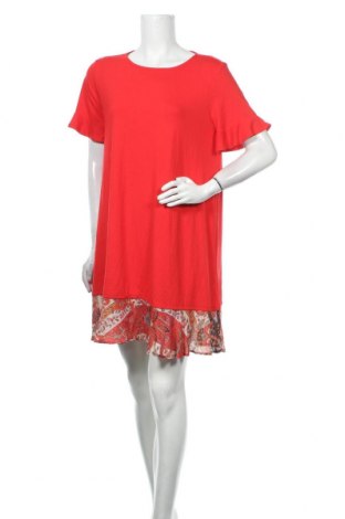 Sukienka Desigual, Rozmiar XL, Kolor Czerwony, 94% wiskoza, 6% elastyna, Cena 363,83 zł