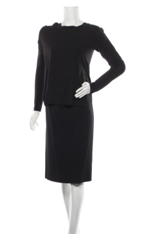 Φόρεμα MM6 Maison Martin Margiela, Μέγεθος M, Χρώμα Μαύρο, 75% ασετάτ, 20% πολυακρυλικό, 5% ελαστάνη, Τιμή 133,61 €