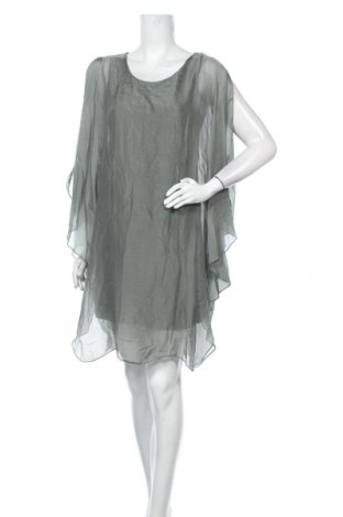 Kleid Made In Italy, Größe S, Farbe Grün, 60% Viskose, 40% Seide, Preis 17,05 €
