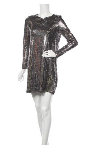 Kleid Vero Moda, Größe M, Farbe Silber, 89% Polyamid, 8% Elastan, 3% Metallfasern, Preis 12,76 €