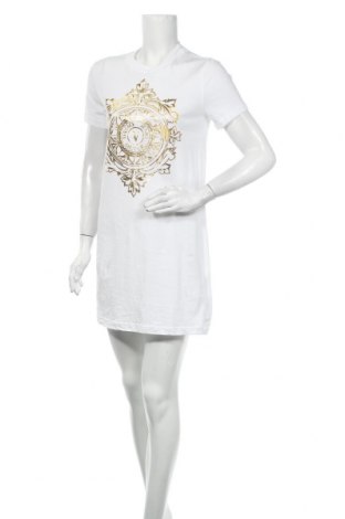 Sukienka Versace Jeans, Rozmiar M, Kolor Biały, Bawełna, Cena 1 257,43 zł