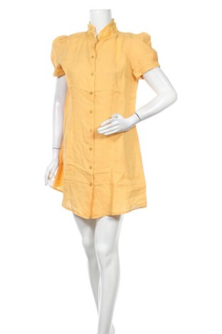 Φόρεμα Yes! Miss, Μέγεθος XL, Χρώμα Κίτρινο, Λινό, Τιμή 7,65 €
