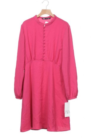 Kleid Zara, Größe S, Farbe Rosa, Polyester, Preis 11,56 €
