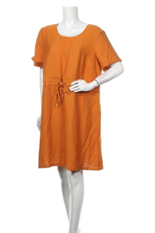 Рокля Zay, Размер XL, Цвят Оранжев, 60% памук, 40% полиестер, Цена 35,55 лв.