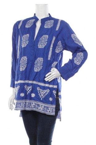 Tunika  Zara, Velikost L, Barva Modrá, Bavlna, Cena  558,00 Kč