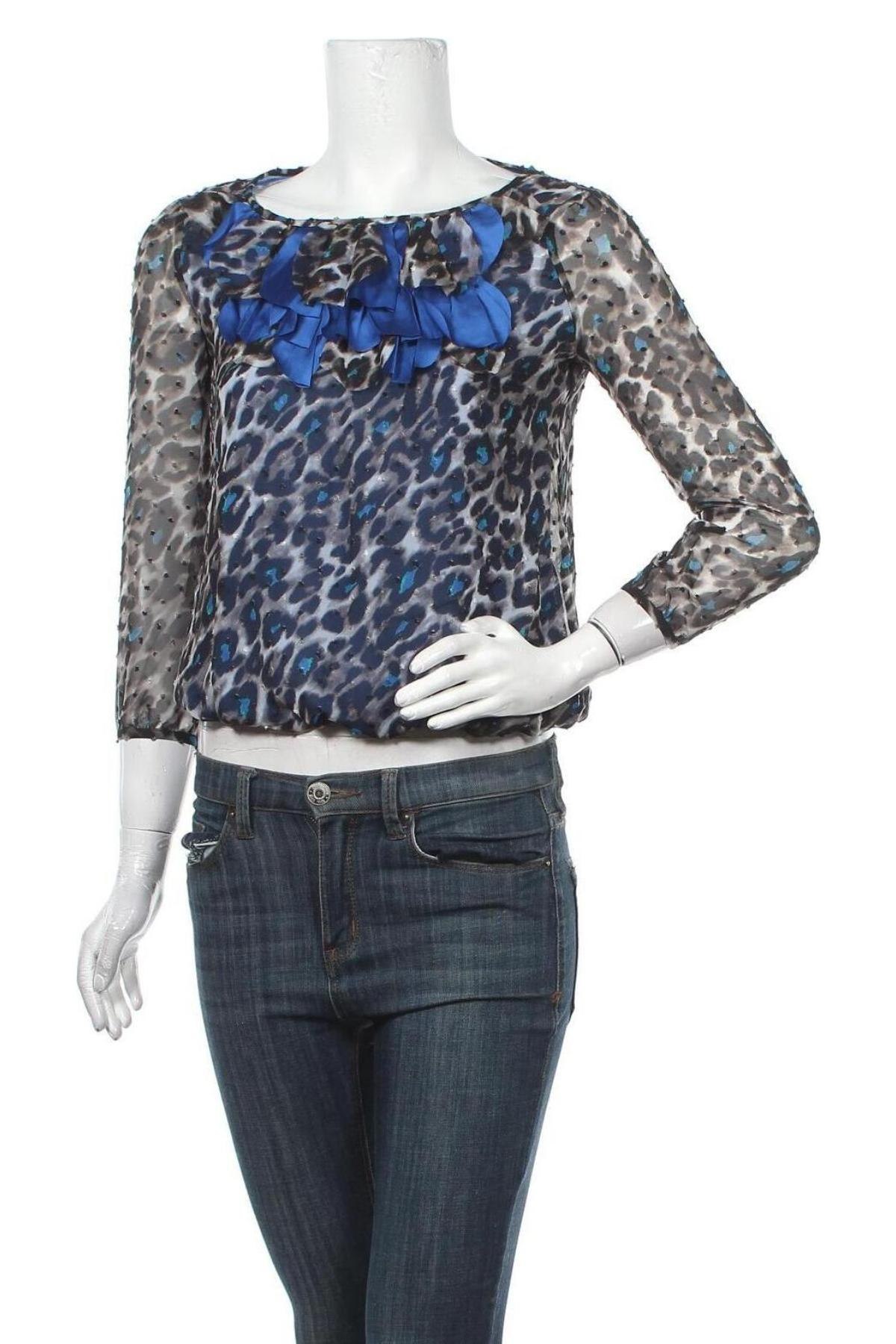 Дамска блуза Vero Moda, Размер S, Цвят Многоцветен, Цена 20,65 лв.