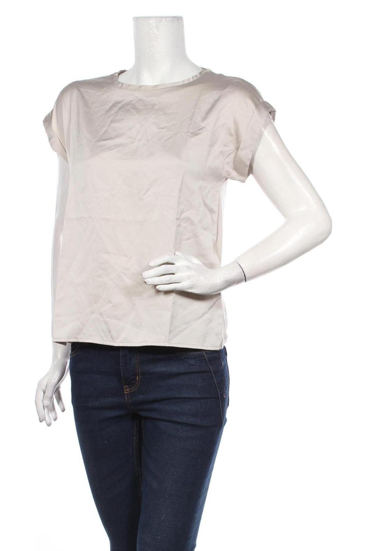 Damen Shirt Vila, Größe XS, Farbe Grau, Polyester, Viskose, Elastan, Preis 21,47 €