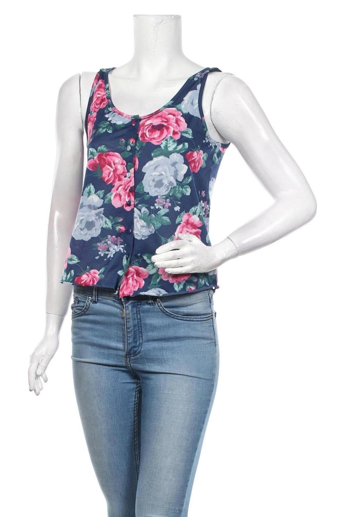Γυναικείο πουκάμισο ONLY, Μέγεθος S, Χρώμα Πολύχρωμο, Τιμή 9,35 €