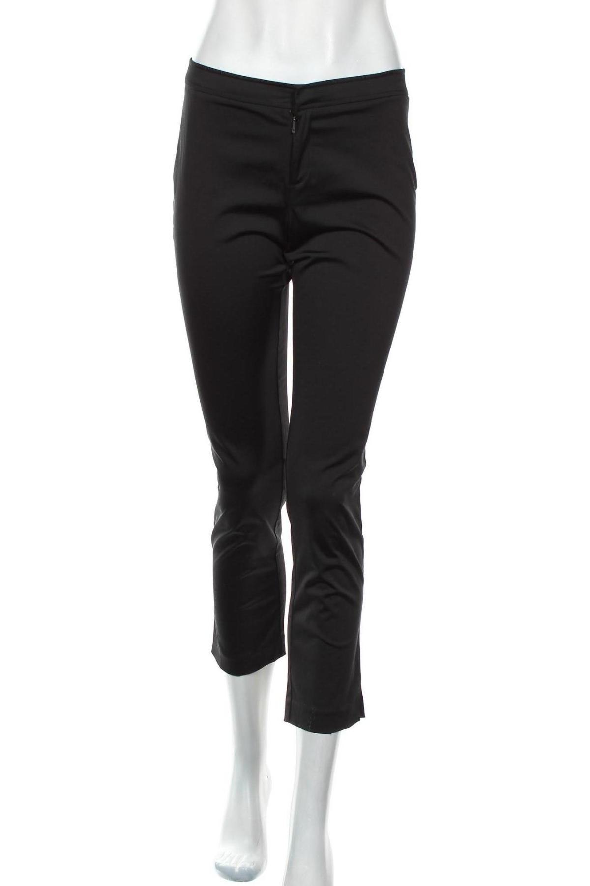 Дамски панталон Stefanel, Размер S, Цвят Черен, Цена 61,00 лв.
