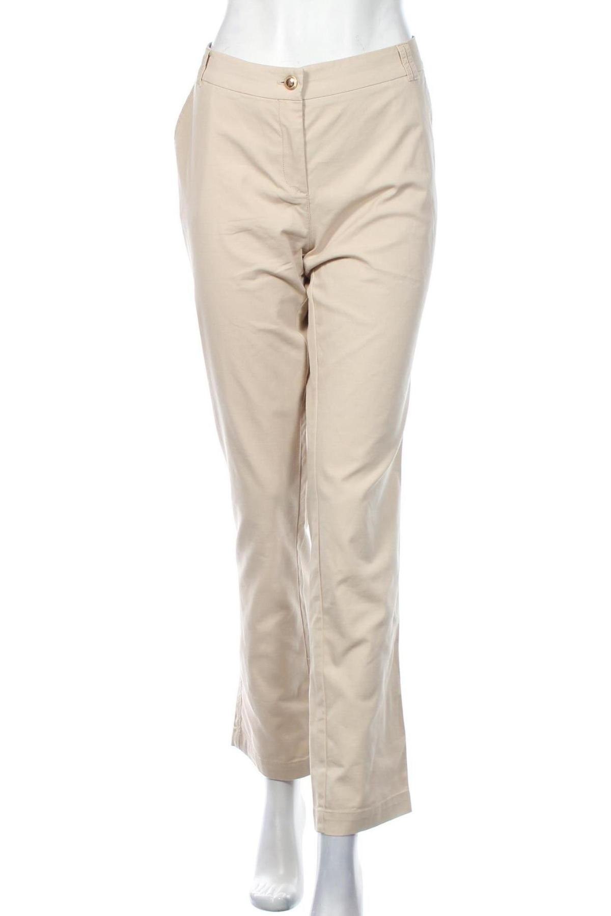Γυναικείο παντελόνι Zero, Μέγεθος XL, Χρώμα  Μπέζ, Τιμή 71,65 €