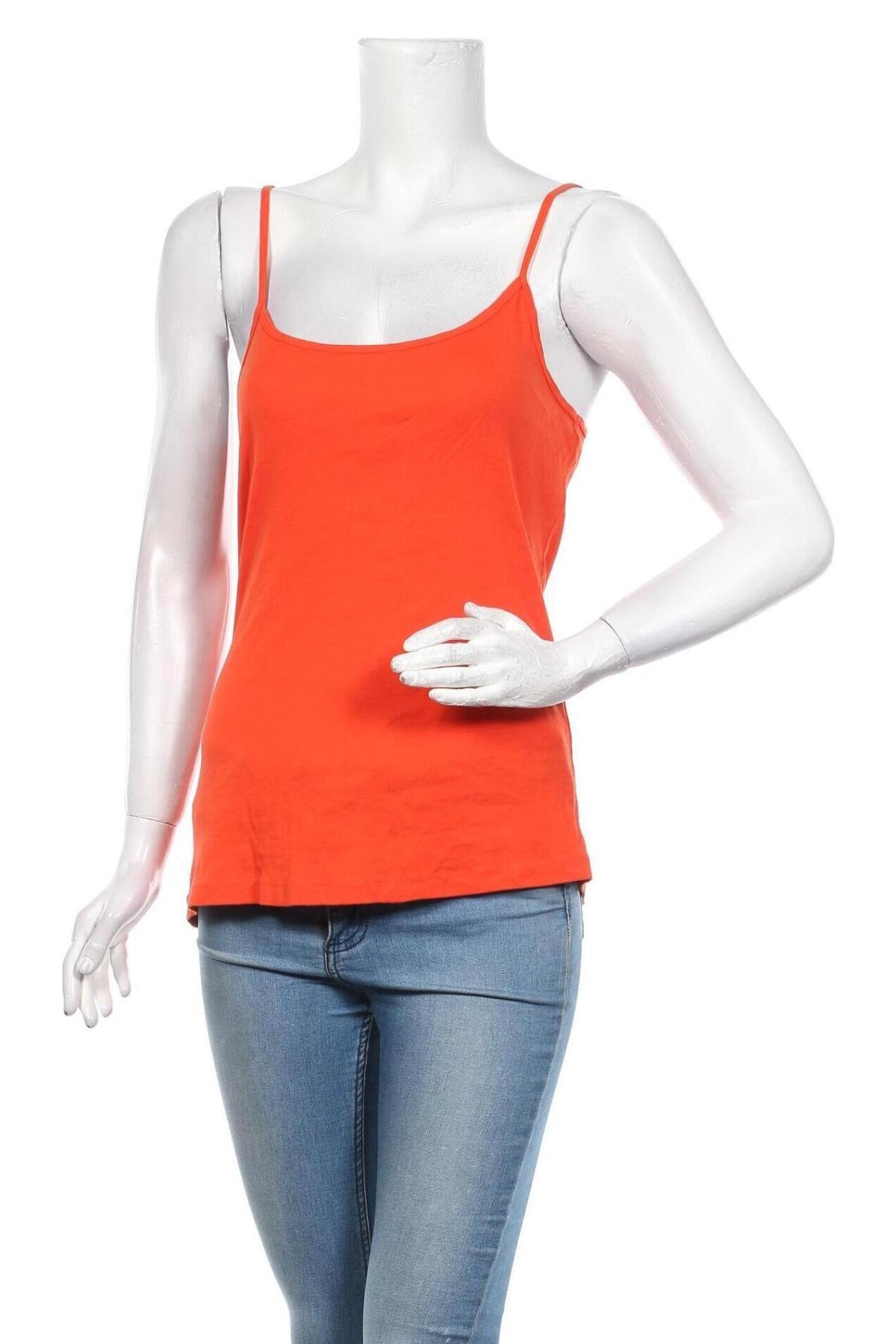 Γυναικείο αμάνικο μπλουζάκι Target, Μέγεθος M, Χρώμα Πορτοκαλί, Τιμή 13,64 €