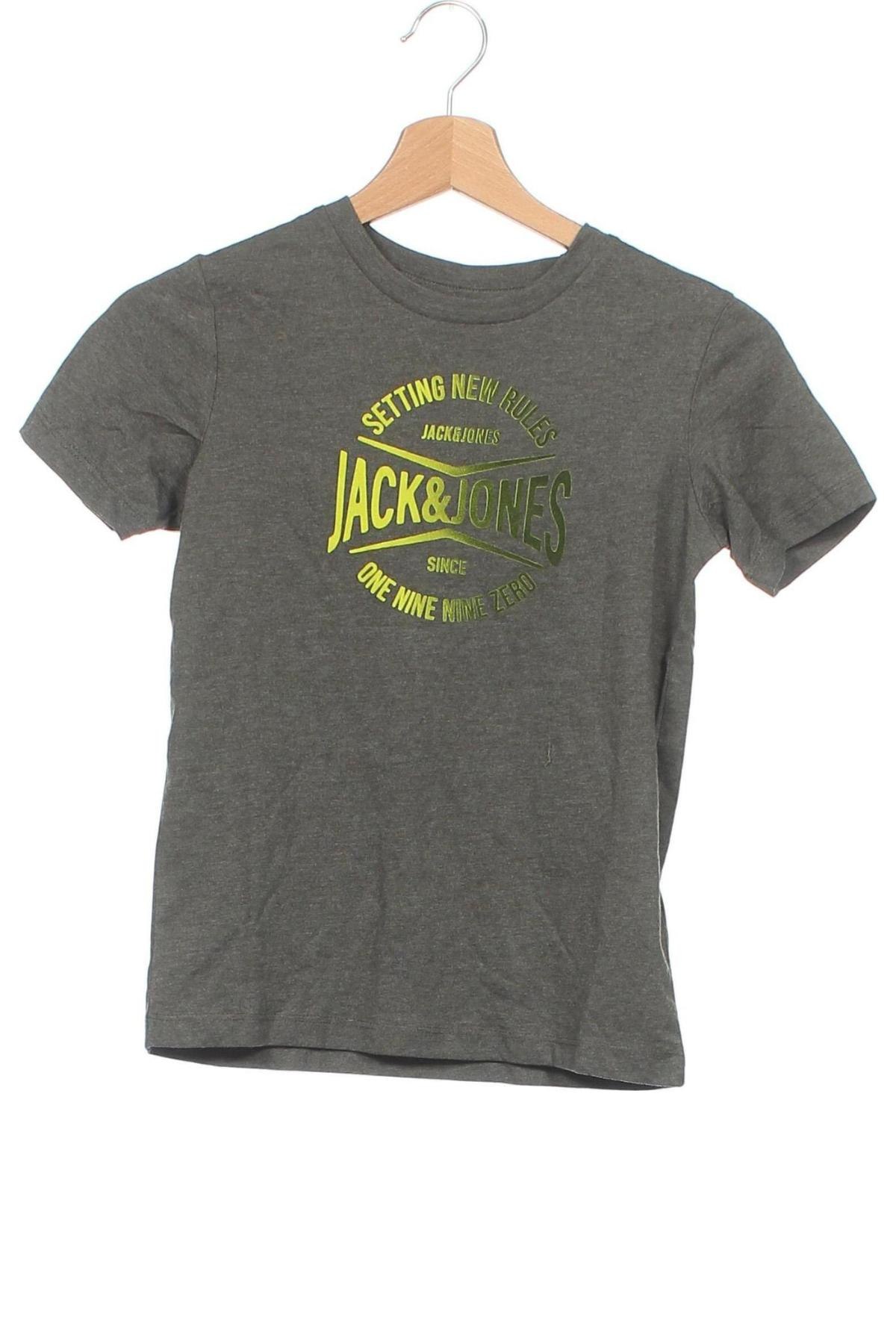 Детска тениска Jack & Jones, Размер 9-10y/ 140-146 см, Цвят Зелен, 60% памук, 40% полиестер, Цена 14,82 лв.