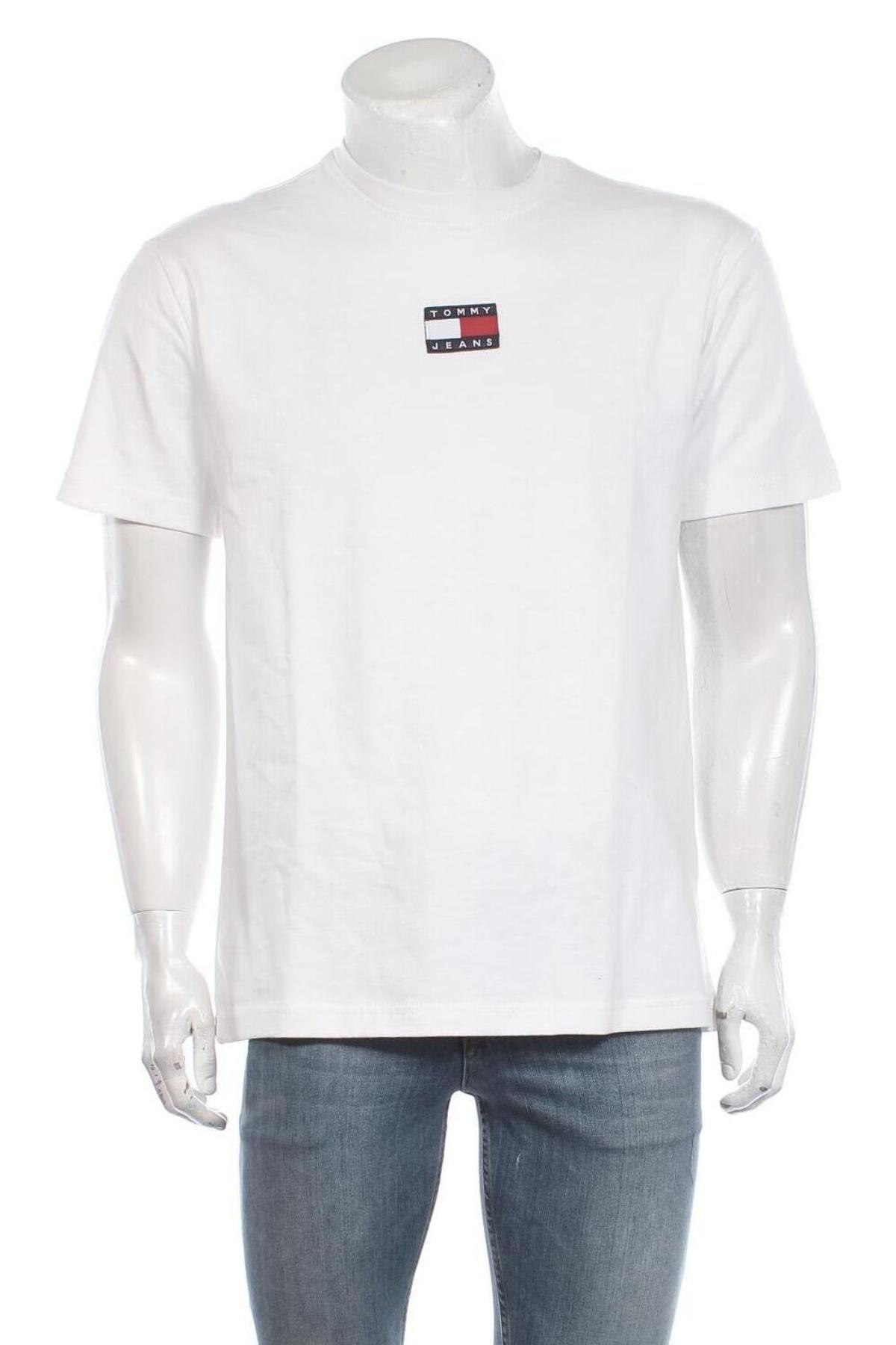 Ανδρικό t-shirt Tommy Hilfiger, Μέγεθος M, Χρώμα Λευκό, Βαμβάκι, Τιμή 34,41 €