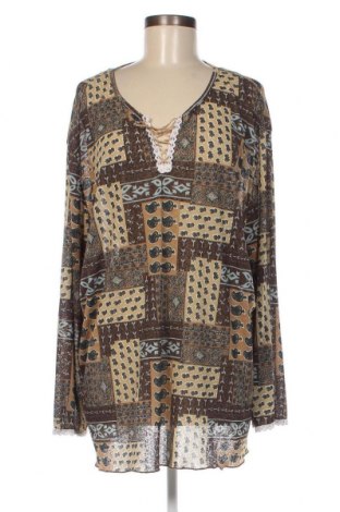 Γυναικεία μπλούζα Canda, Μέγεθος XXL, Χρώμα Πολύχρωμο, Τιμή 15,46 €