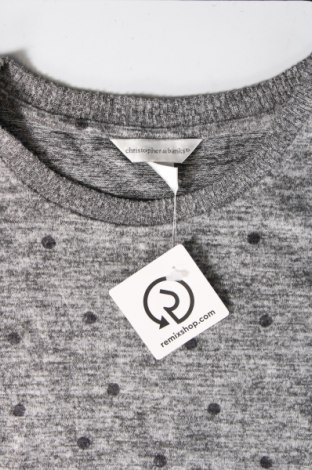 Γυναικεία μπλούζα Christopher & Banks, Μέγεθος S, Χρώμα Γκρί, Τιμή 3,25 €