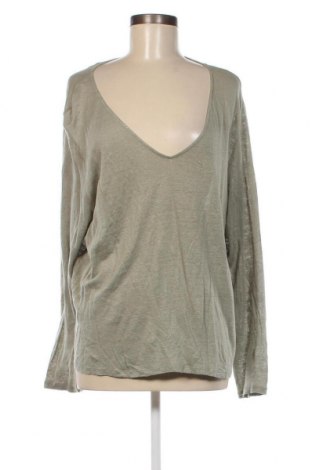 Дамска блуза H&M, Размер XXL, Цвят Зелен, Цена 25,00 лв.