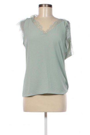 Дамска блуза Naf Naf, Размер L, Цвят Зелен, Цена 26,10 лв.