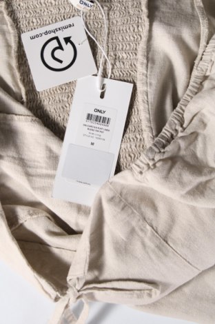 Дамска блуза ONLY, Размер M, Цвят Бежов, Цена 13,20 лв.