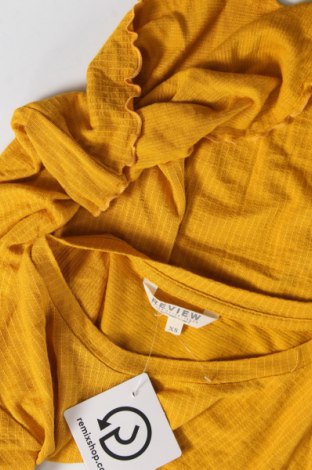 Дамска блуза Review, Размер XS, Цвят Жълт, Цена 28,71 лв.