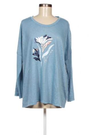 Γυναικεία μπλούζα Threadz, Μέγεθος XL, Χρώμα Μπλέ, Τιμή 18,93 €