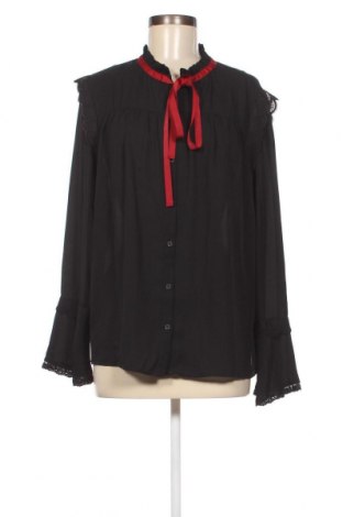Γυναικείο πουκάμισο Get it on by S.Oliver, Μέγεθος L, Χρώμα Μαύρο, Τιμή 19,98 €