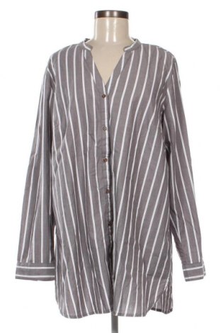 Γυναικείο πουκάμισο John Baner, Μέγεθος XXL, Χρώμα Γκρί, Τιμή 19,79 €