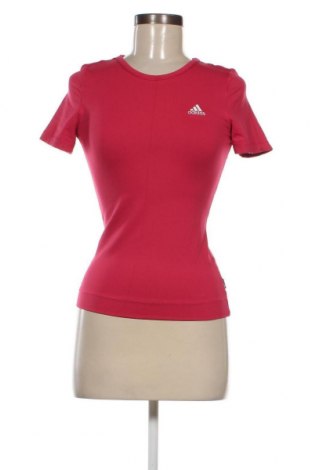 Γυναικείο t-shirt Adidas, Μέγεθος S, Χρώμα Ρόζ , Τιμή 27,84 €