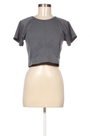 Γυναικείο t-shirt Work Out, Μέγεθος L, Χρώμα Γκρί, Τιμή 11,75 €
