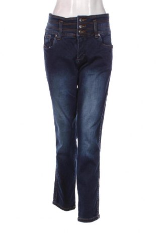 Γυναικείο Τζίν John Baner, Μέγεθος XL, Χρώμα Μπλέ, Τιμή 23,51 €